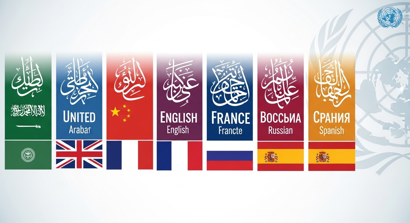 유엔(UN)의 6가지 공식 언어: 채택 역사와 실무 언어와의 차이점 정리