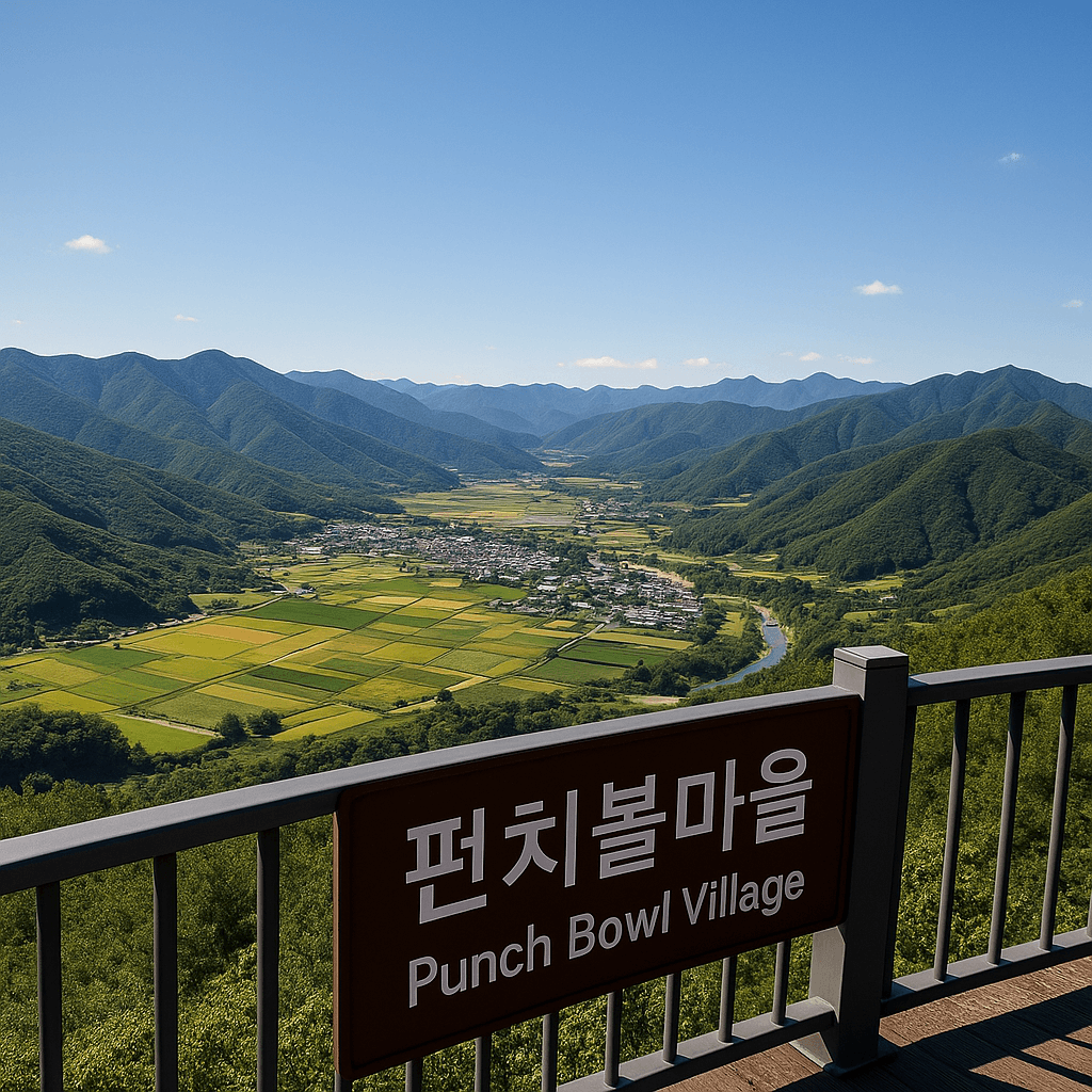 양구 DMZ 펀치볼 마을에서 만나는 평화와 힐링의 특별한 여행