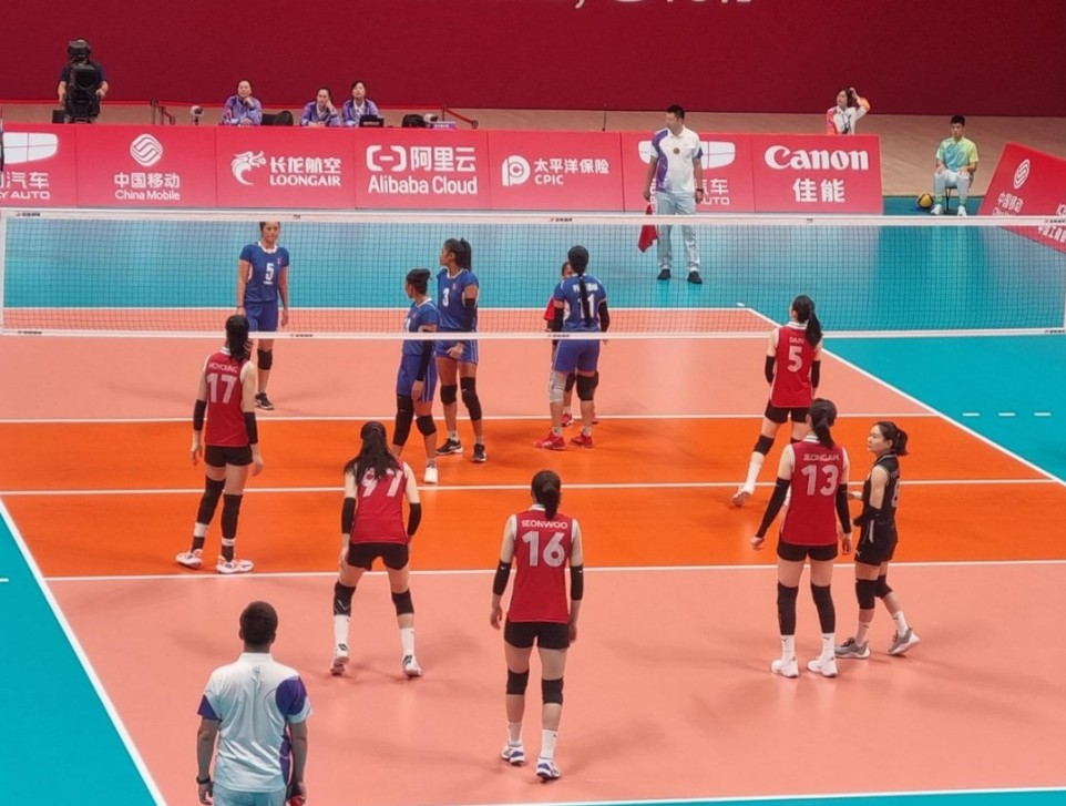 아시안게임 여자배구 경기 중계 및 대진표