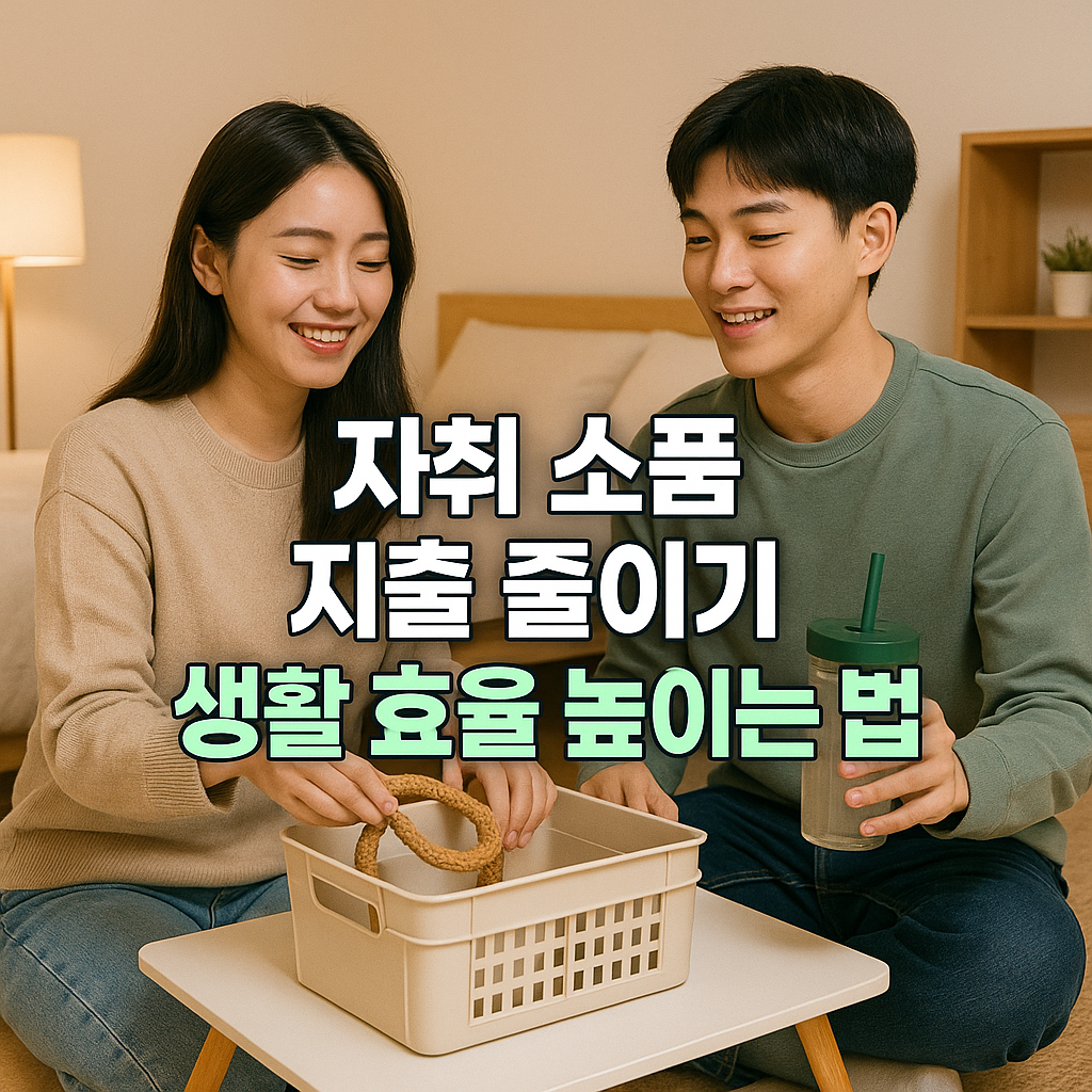 자취 생활 소품 효율 높이기