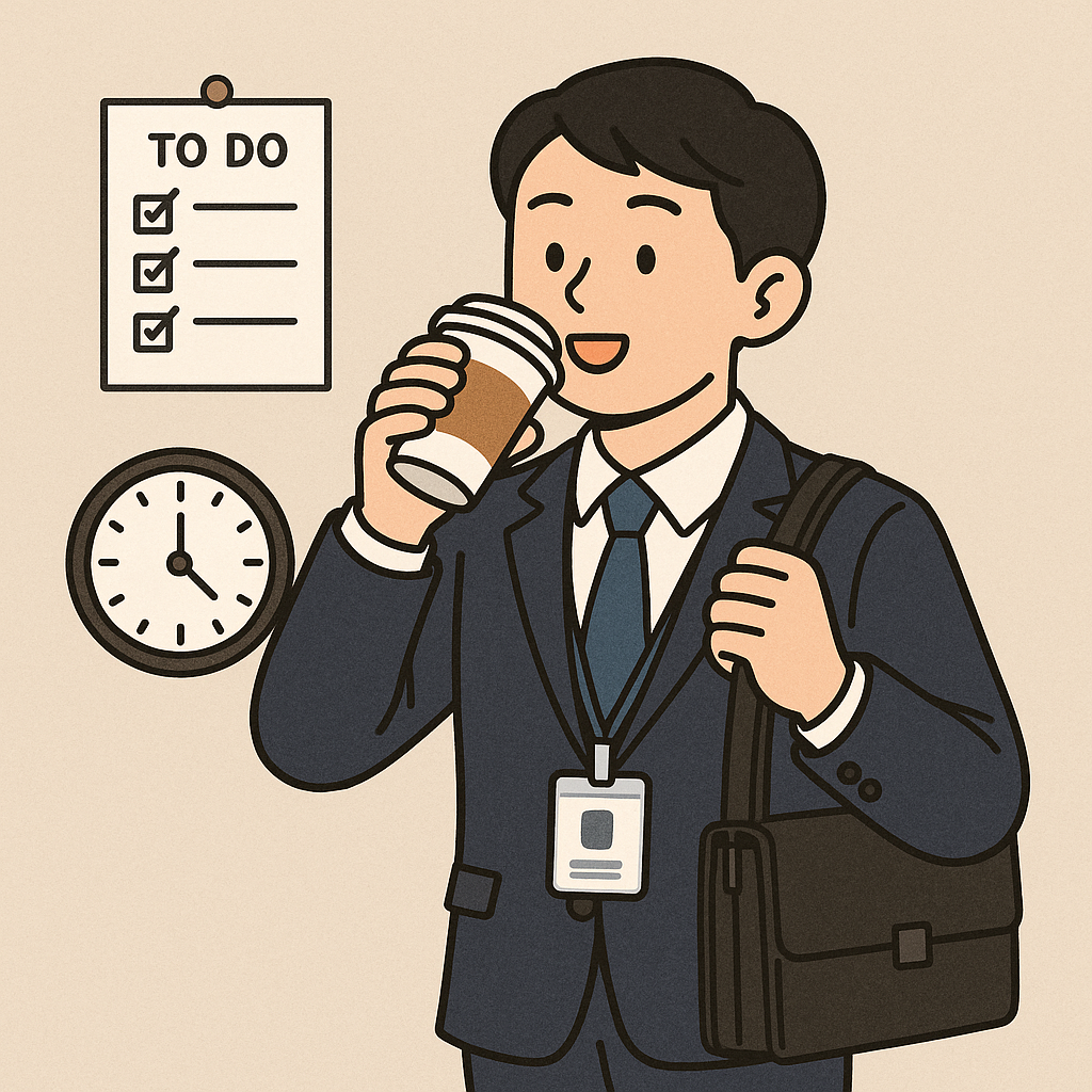 신입사원 출퇴근 루틴 만들기 관련 이미지