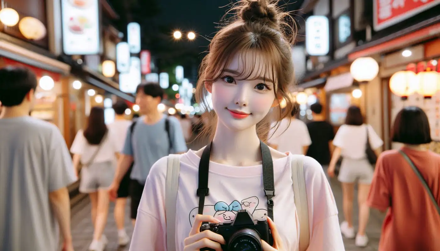 타이베이-숙박지원금을-알아보고-관광하는-여성의-모습