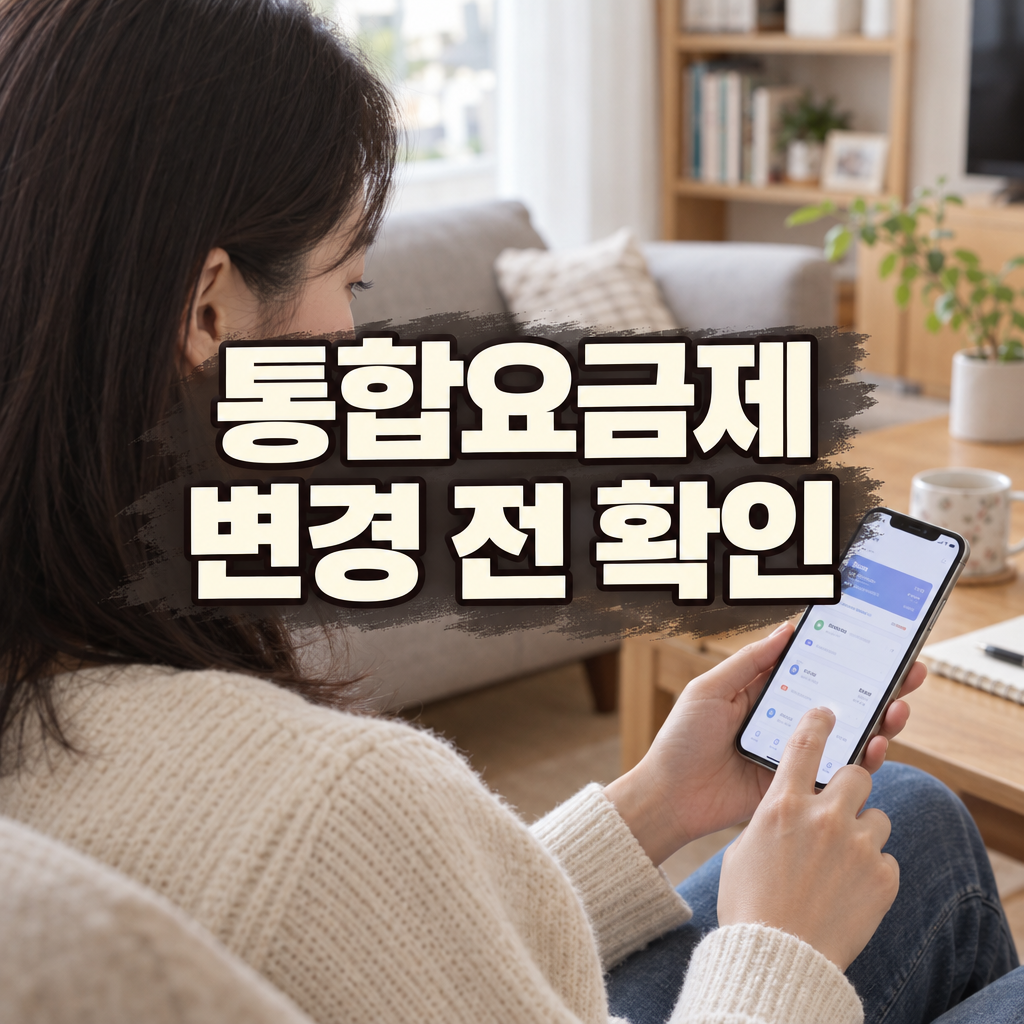 통합요금제 변경, 기존 요금제 유지가 나을까