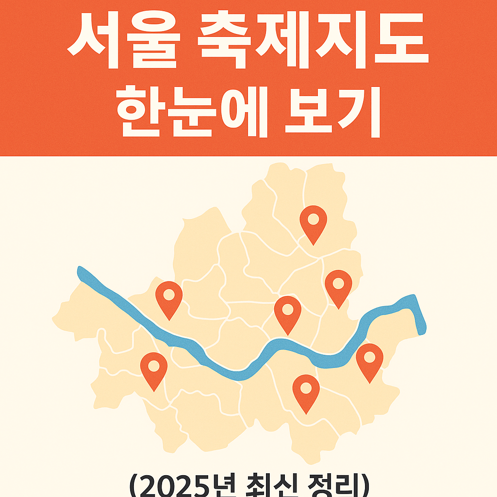 서울 축제지도