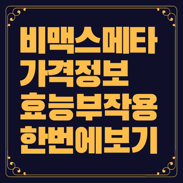 비맥스 메타 가격