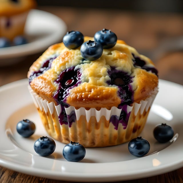 촉촉한 머핀 사진