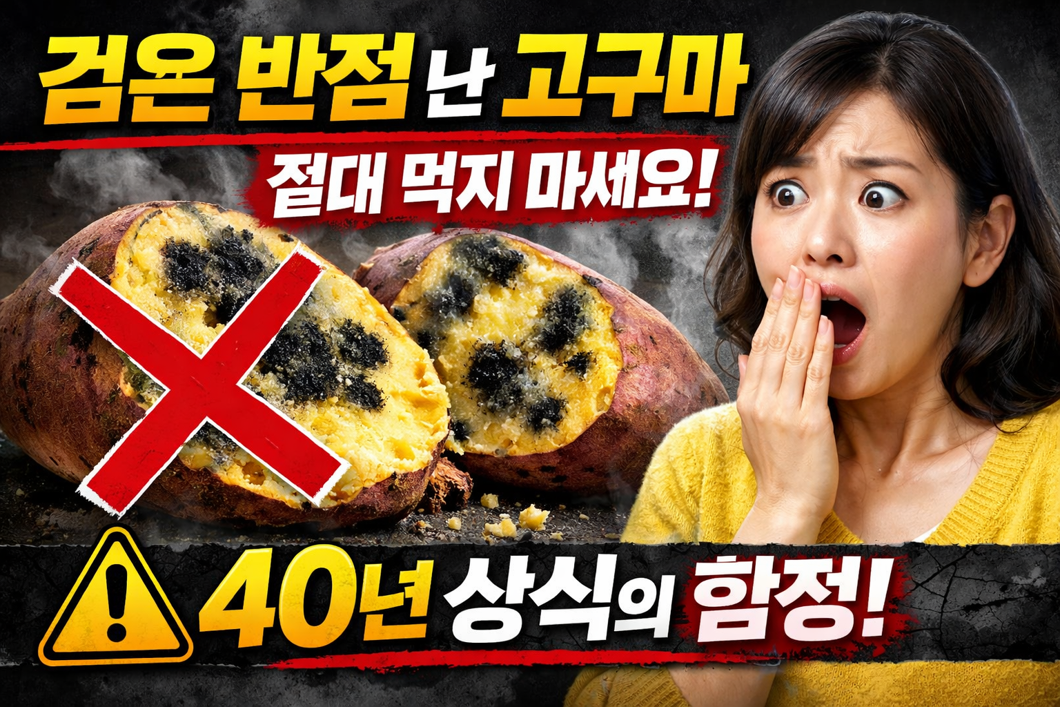 고구마 썩지 않게 1년 보관하는 법