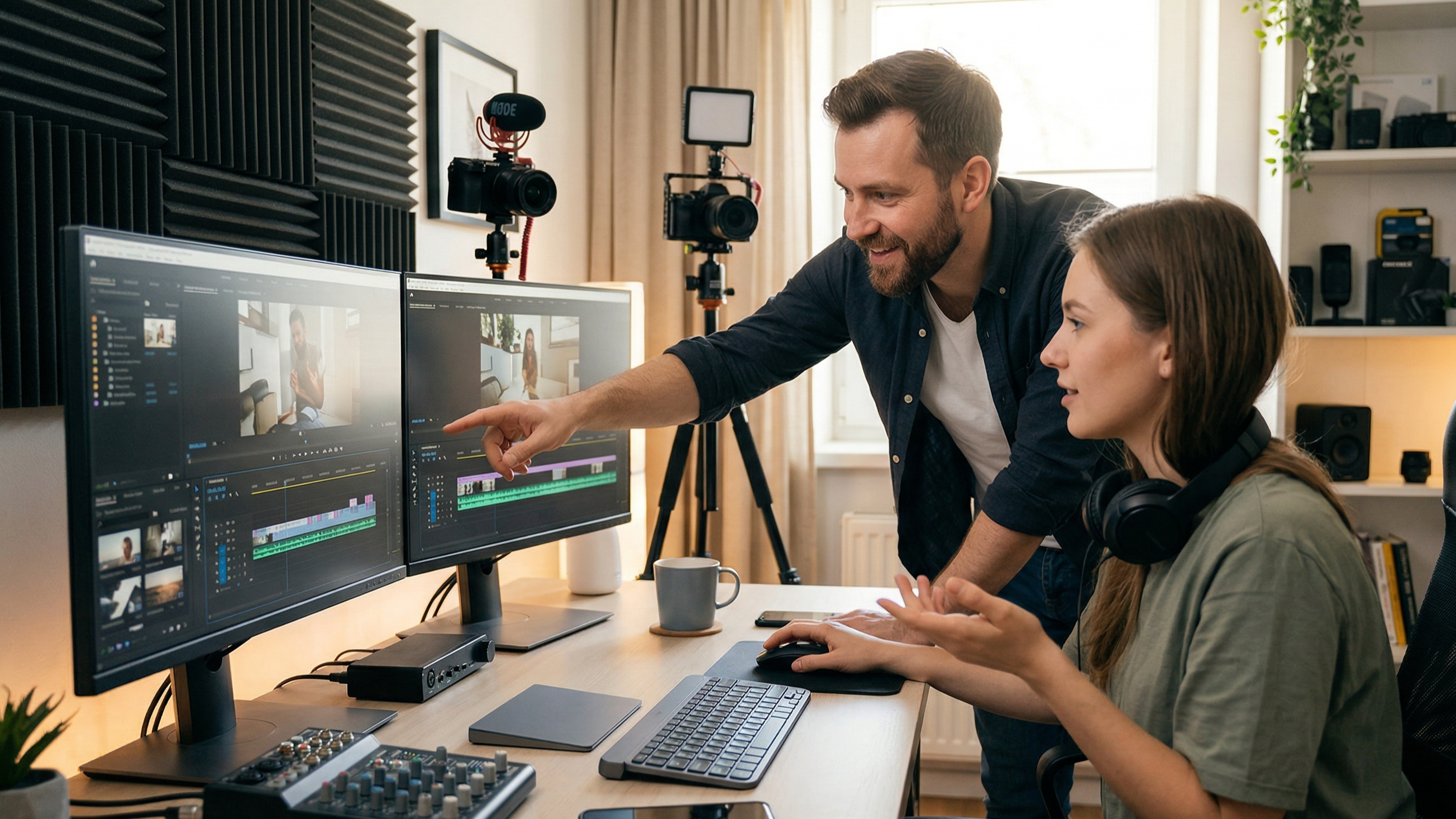 효율적인 영상 편집자 고용 및 커뮤니케이션 노하우 관련 이미지