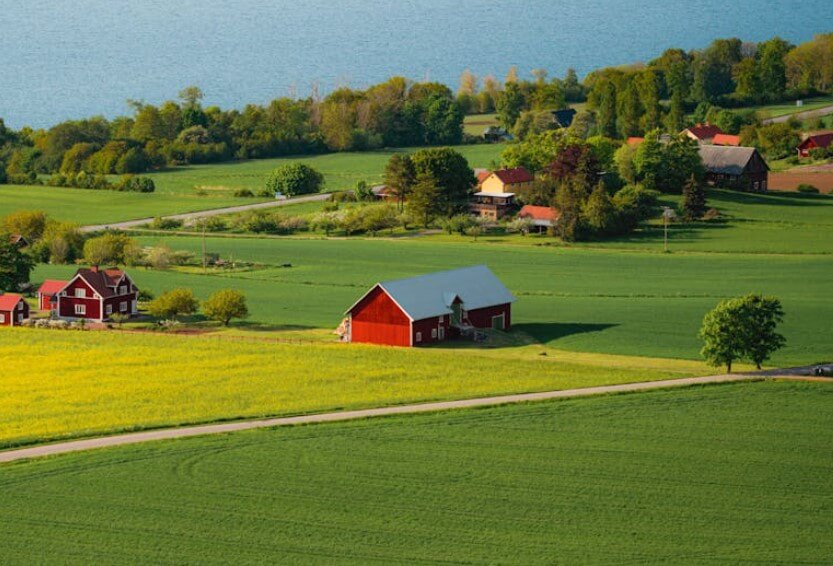 귀농·귀촌 대상자가 거주할 수 있는 농촌 전원주택의 예시 풍경 사진