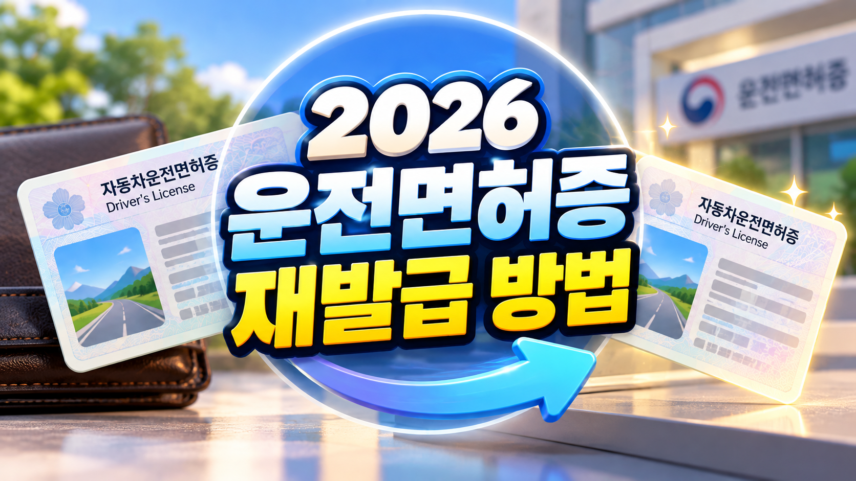 2026 운전면허증 재발급 방법 썸네일