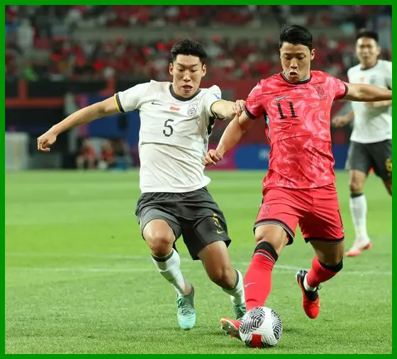 한국 중국 경기 결과