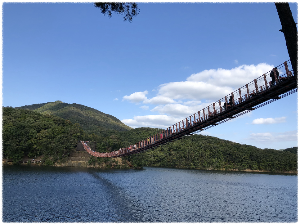 마장호수 출렁다리 