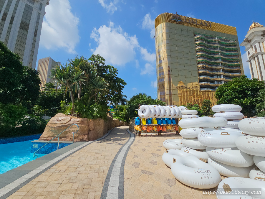 마카오 갤럭시 그랜드 리조트 덱