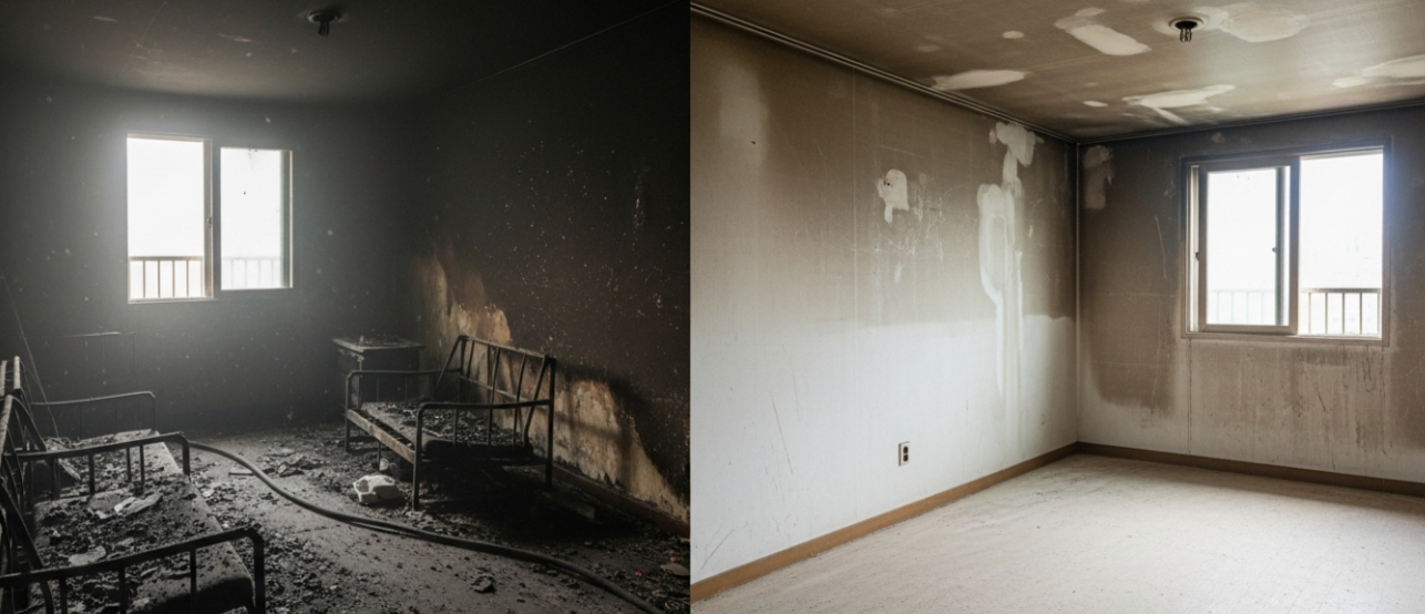 하남 화재 청소 전문