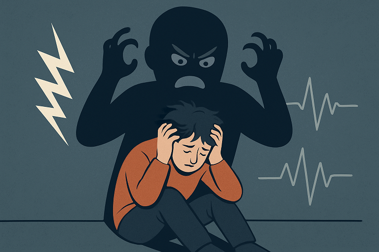 스스로를 잃을까 두려운 불안, 통제 상실 공포증 (자아불안,강박예방,감정억제)