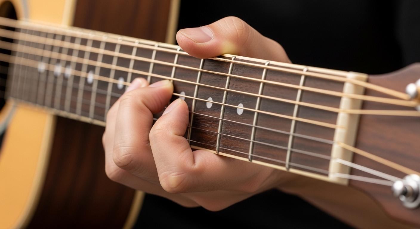 기타 Cm코드 운지법