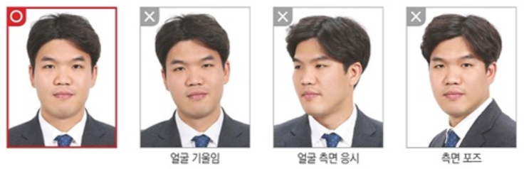 주민등록증 사진규격(행정안전부)
