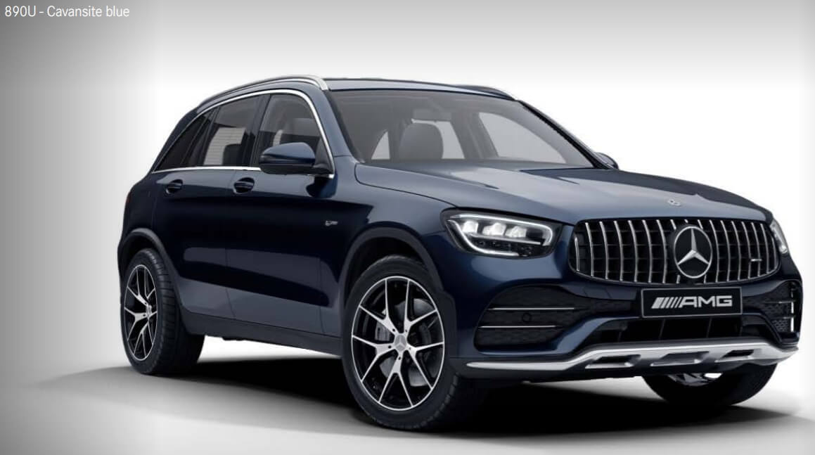 AMG CLC 색상코드 - Cavansite blue색상 코드 : (890)