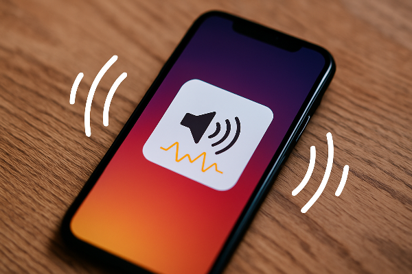 이미지 1. 아이폰 소리 크기가 갑자기 변하는 현상