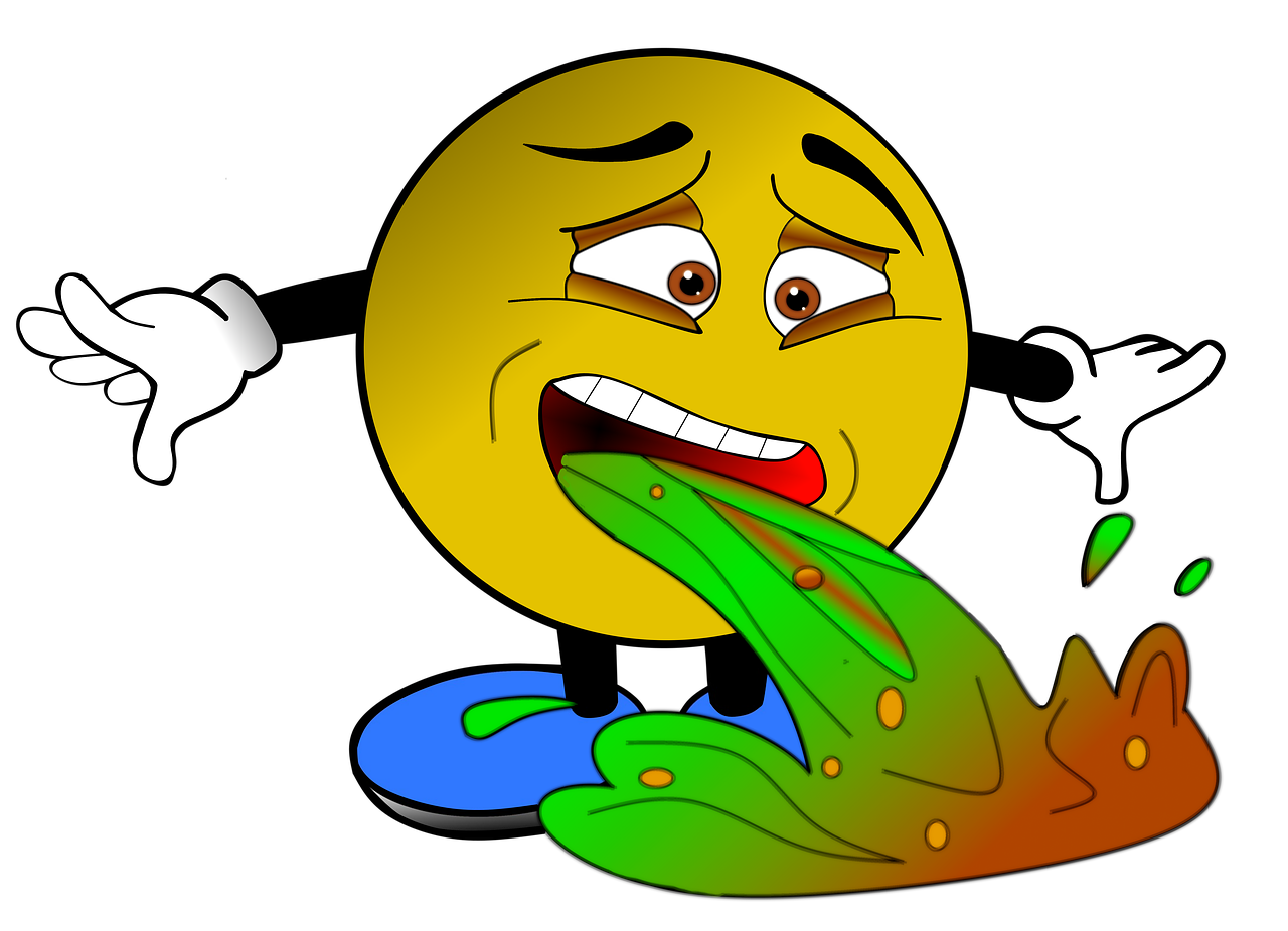 구토 관련 그림