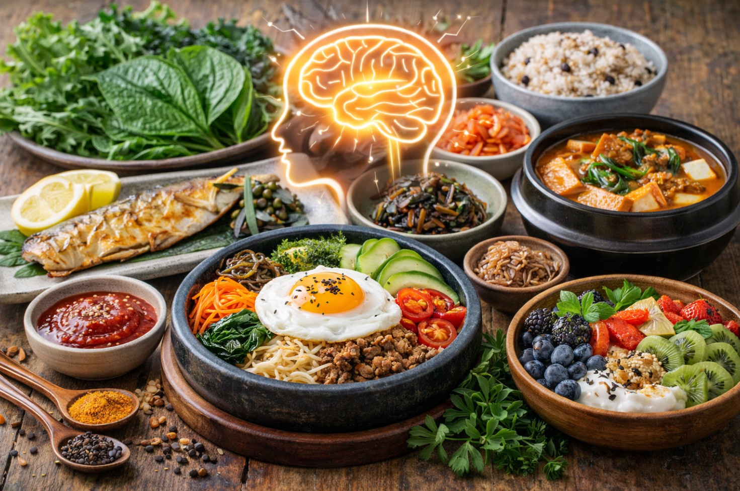 수험생 면역력 두뇌 건강식