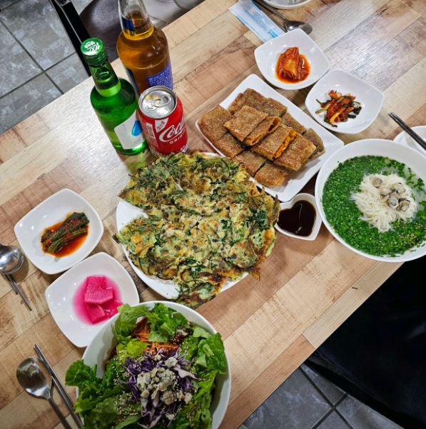 섬진강재첩국수