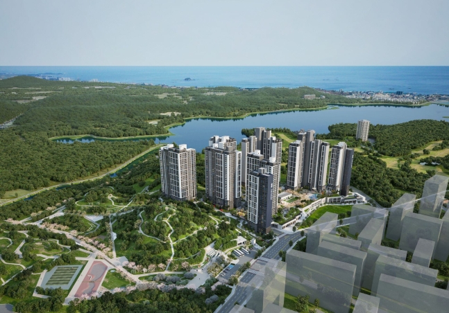 '더샵 속초프라임뷰' 조감도/포스코이앤씨