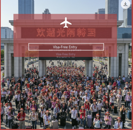 중국 단체관광객 한시적 무비자 입국 제도 심층 분석 관련 사진