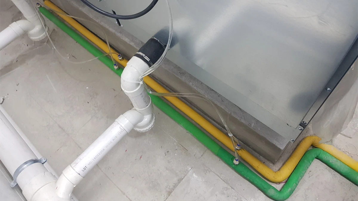 세탁기 배수시설