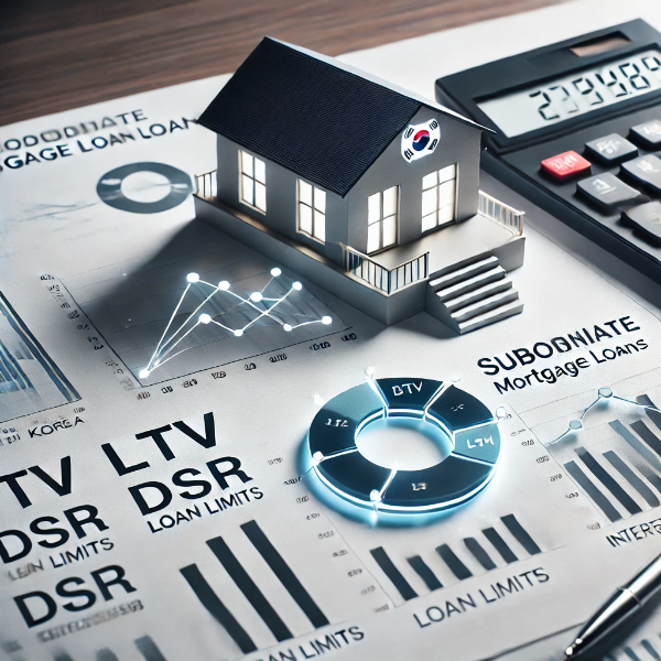 후순위담보대출 한도 금리 DSR LTV 비교