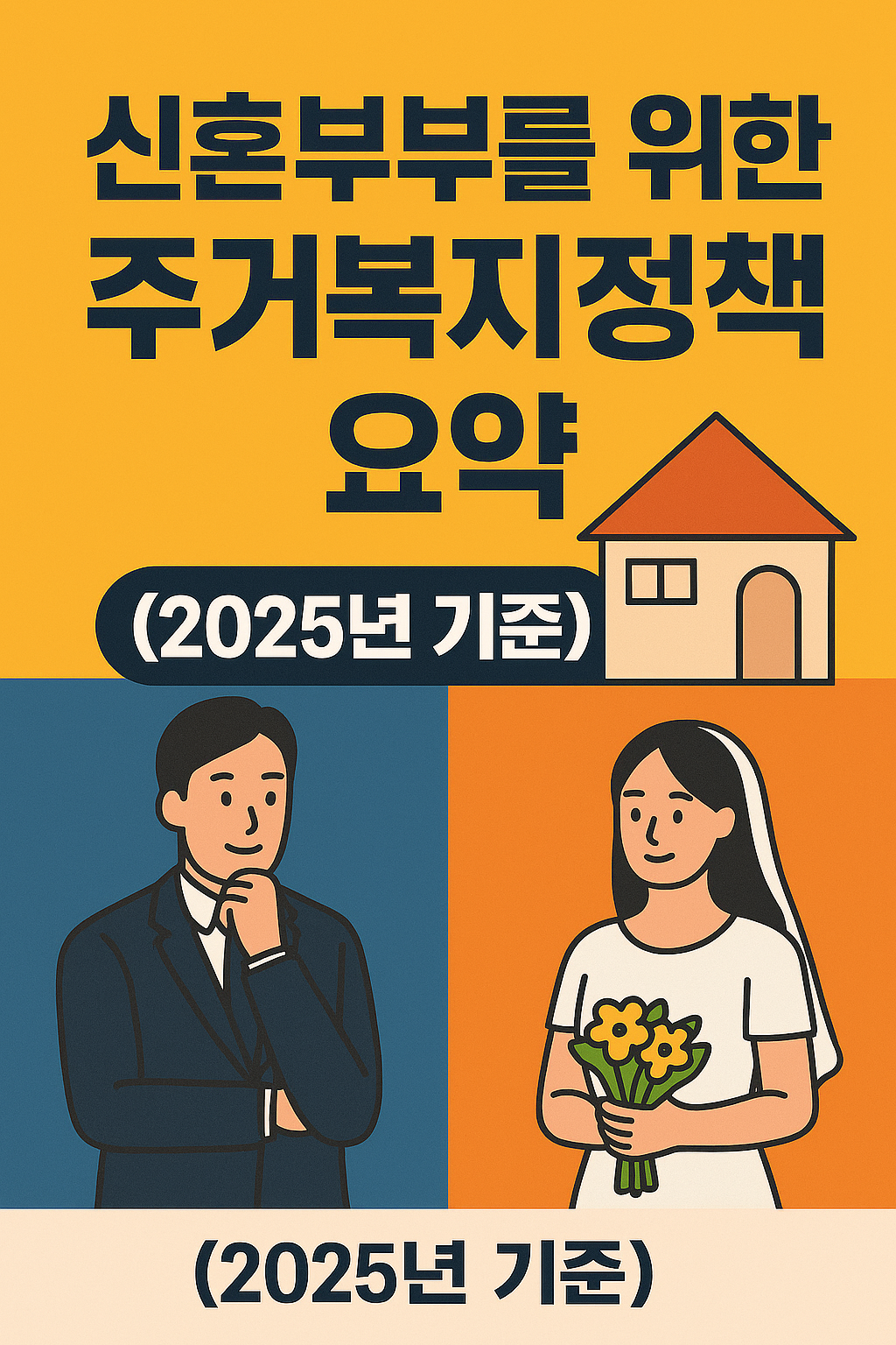 신혼부부를 위한 주거복지정책 요약 (2025년 기준)