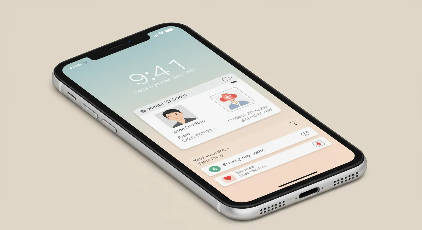 잠금 화면에서 정보 보기