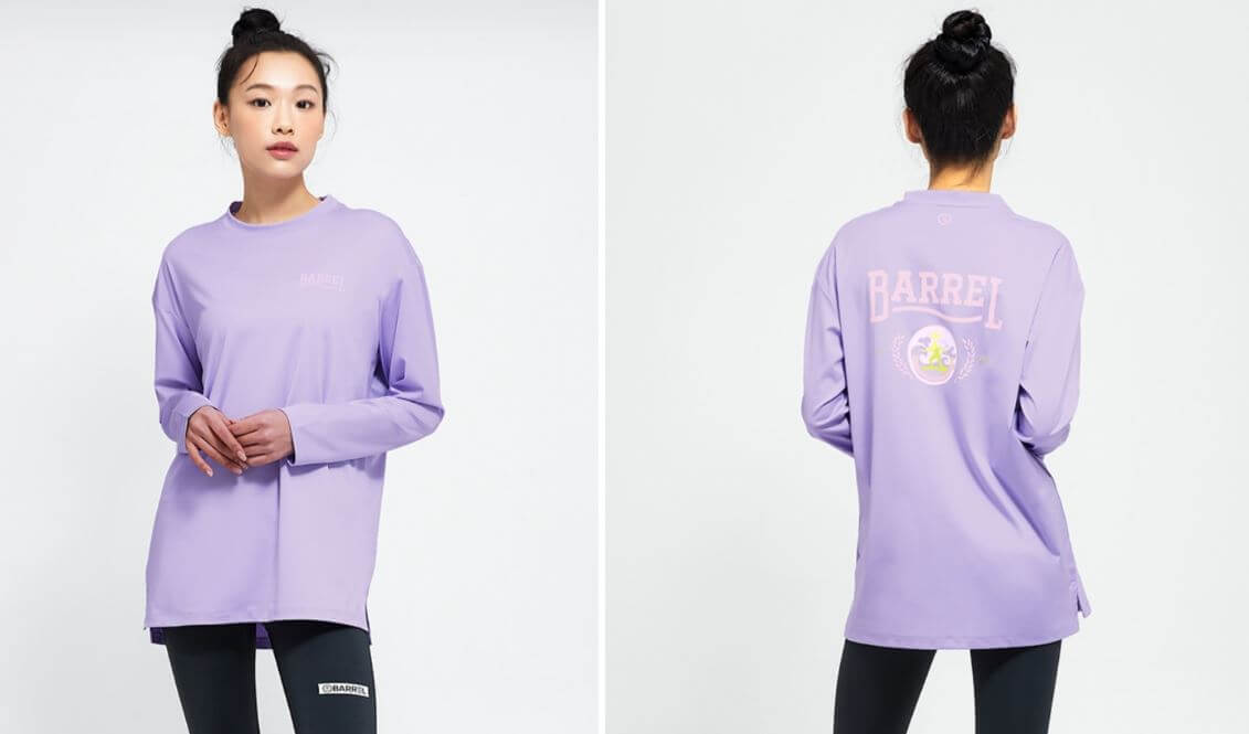 배럴 오버핏 래쉬가드