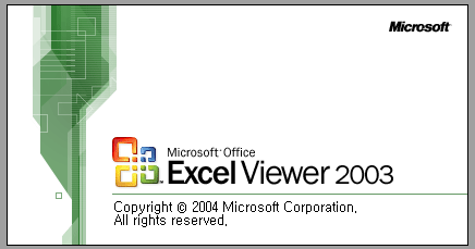 엑셀 뷰어 무료 다운로드 설치 방법과 관련된 노트북으로 엑셀 뷰어 2003 버전 사진
