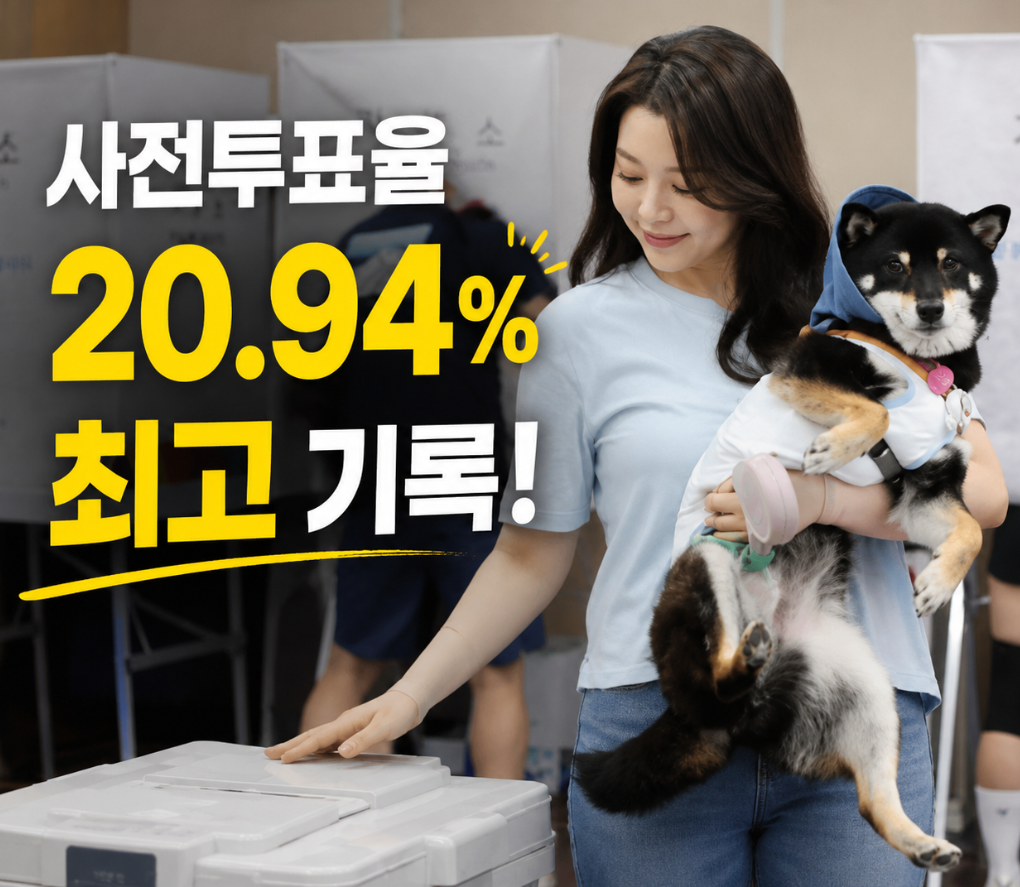사전투표율 역대 최고 이유