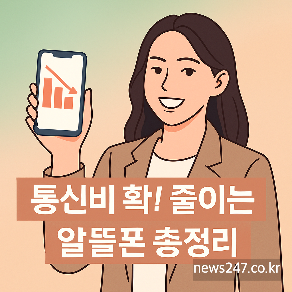 통신비 확! 줄이는 알뜰폰 총정리
