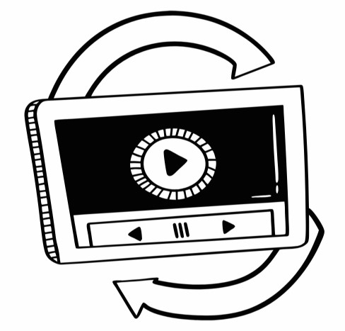 Looper for YouTube으로 동영상 반복 재생이 가능하다는 사진