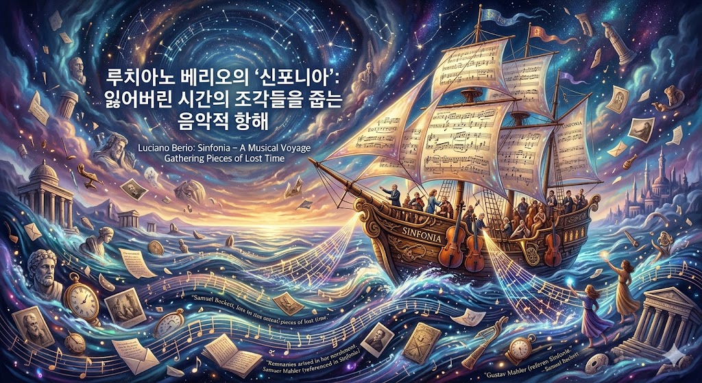 루치아노 베리오의 '신포니아': 잃어버린 시간의 조각들을 줍는 음악적 항해