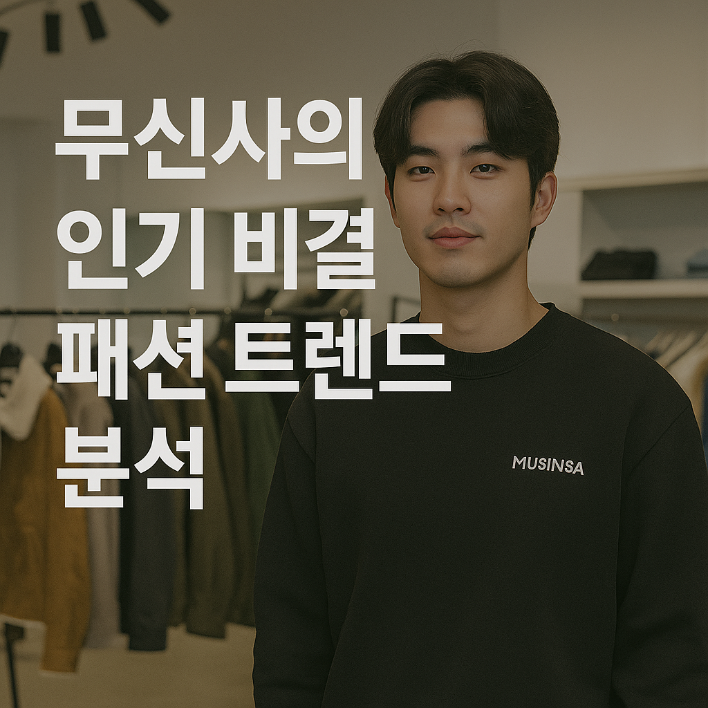 무신사의 인기 비결과 패션 트렌드 분석