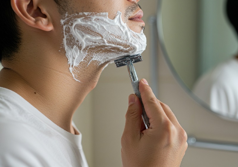 면도 = 극강의 매일 각질제거