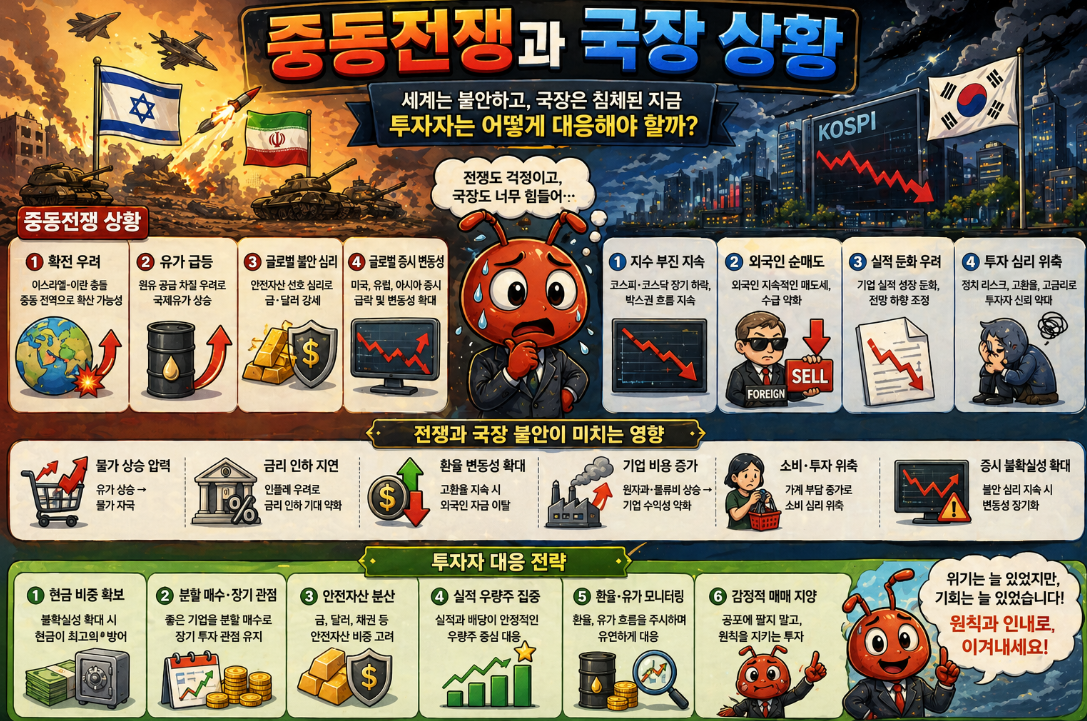 중동전쟁과 국장 투자