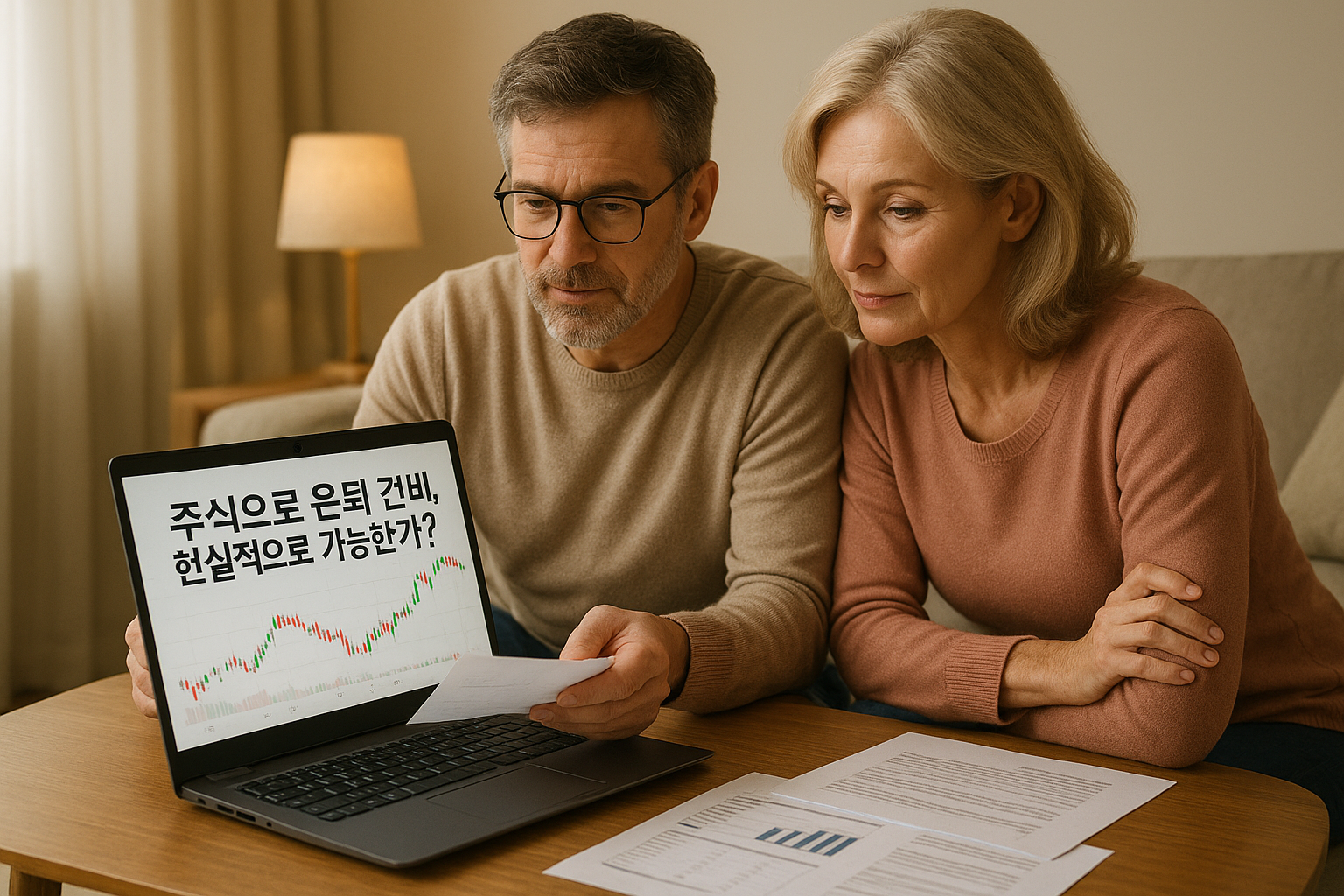 주식 투자로 은퇴 준비 가능성 검토