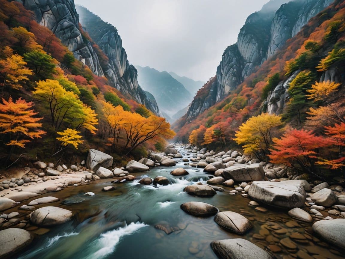 속초 항구와 설악산 자락의 기온 차이가 관광에 미치는 영향