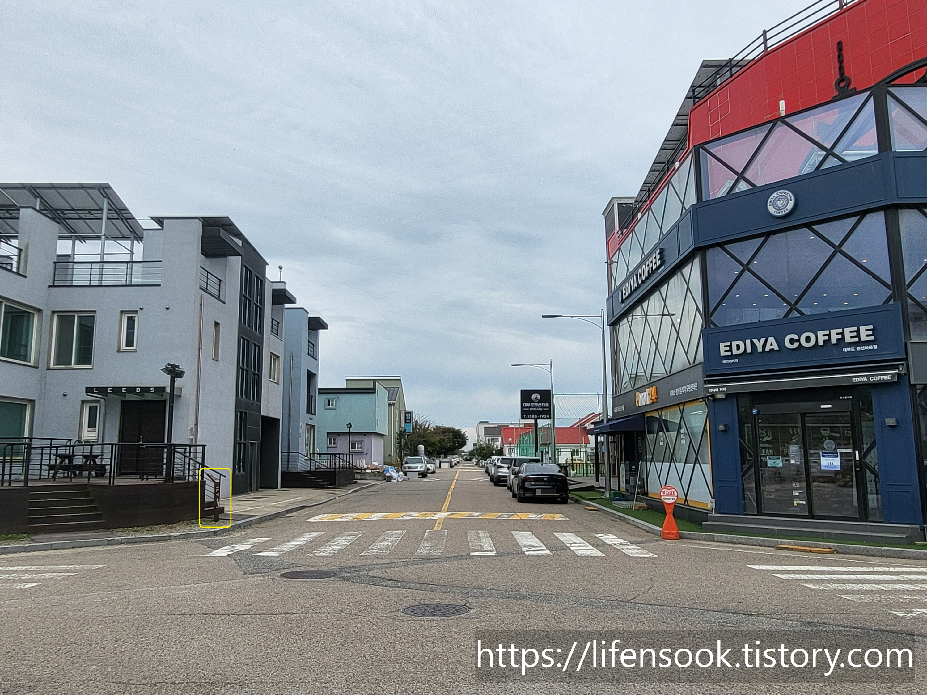 대부해솔길 6코스 시점 근처