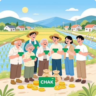 남해군 농어촌 기본소득 착카드 이미지