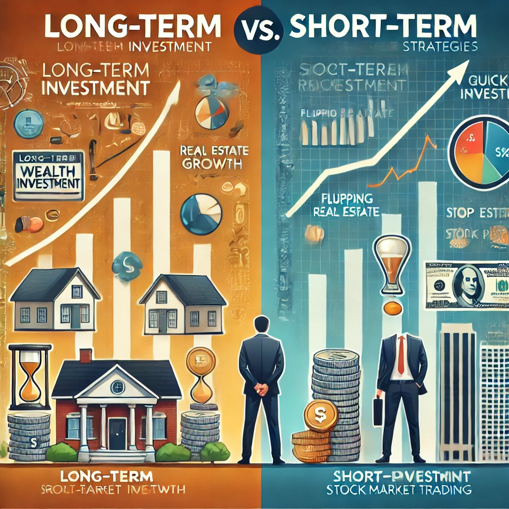 재개발·재건축, 장기 투자 vs 단기 투자