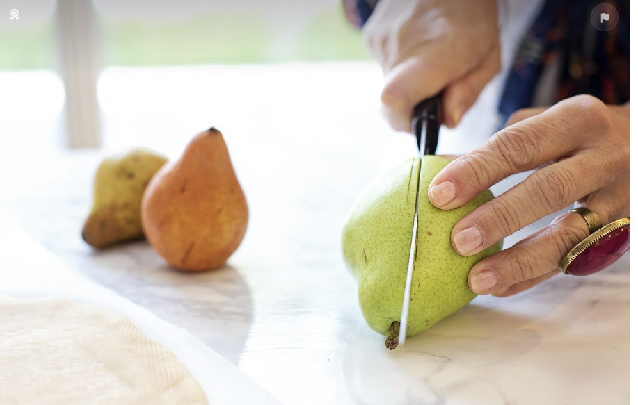 건강한 슬라이스 과일 음식