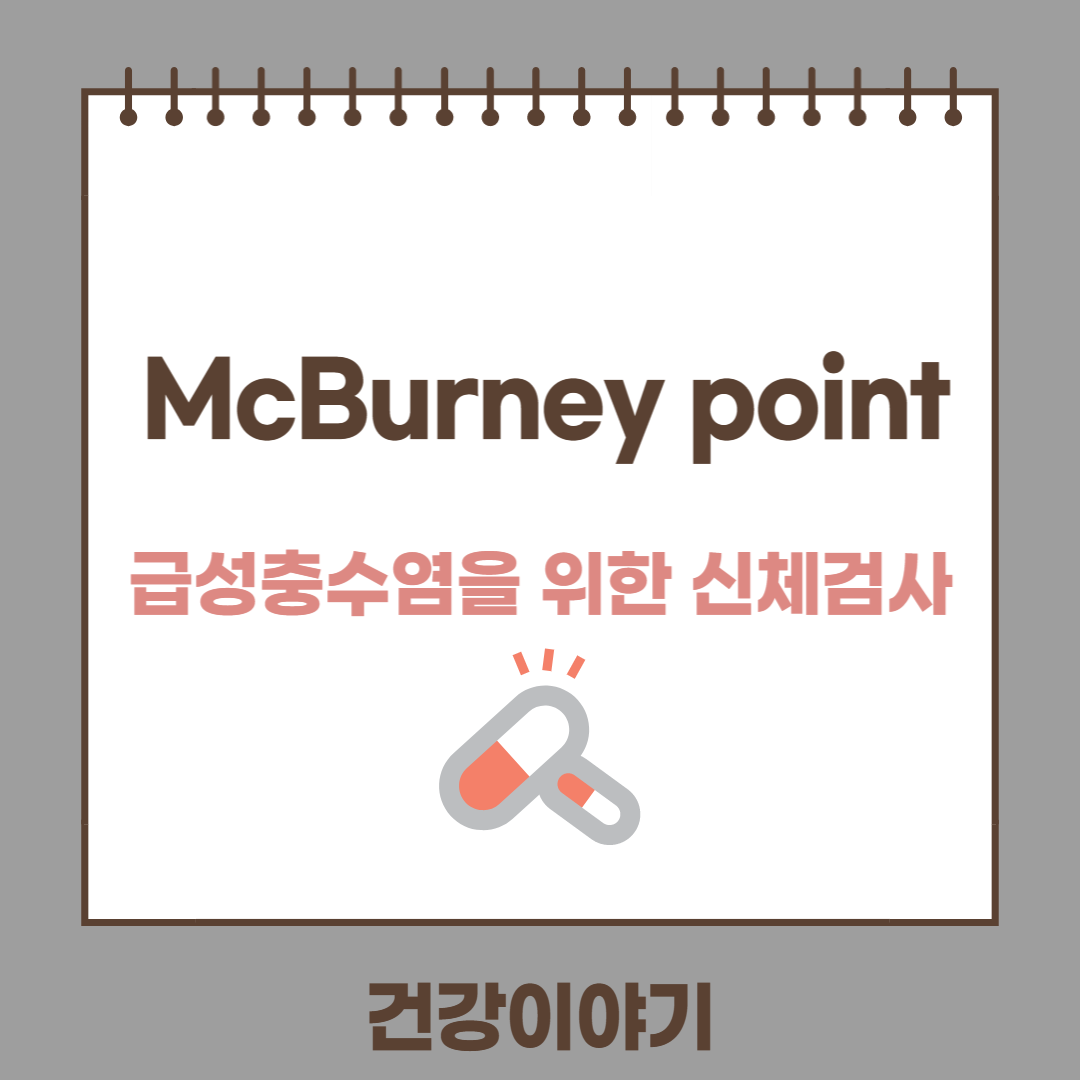 맥버니 포인트 테스트에 대해