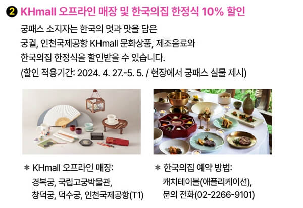 2024 궁패스 예매, 이용 방법, 수령처 위치, 추가혜택