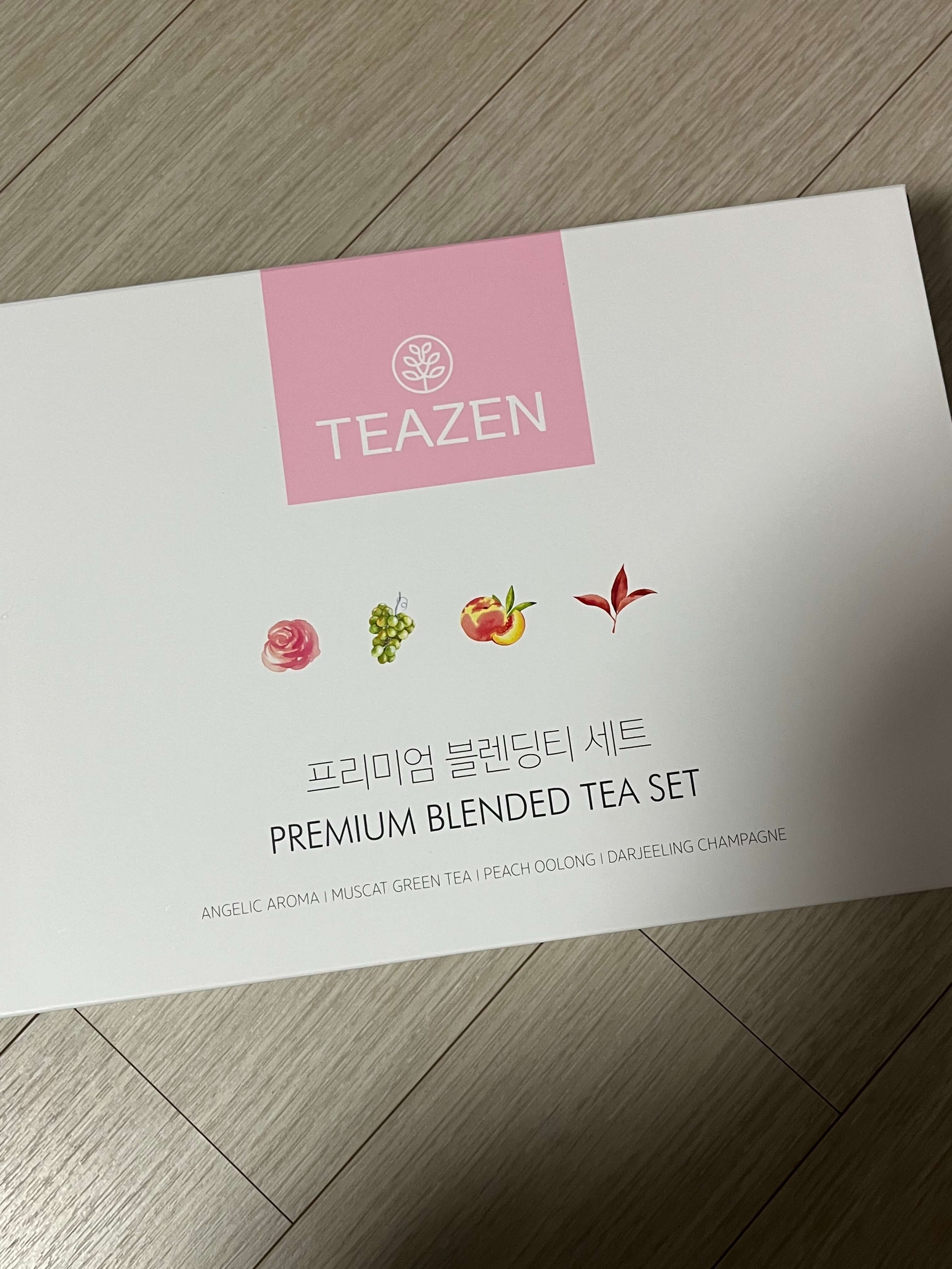 티젠 프리미엄 블렌딩티 선물세트 - 내돈내산 리뷰 - 향긋한 차 &amp;#124; 완두콩컹